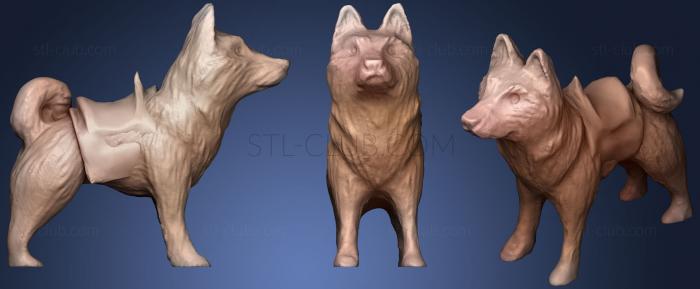 3D модель Верховая собака (STL)